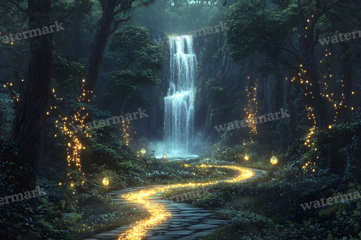 Enchanted Fairytale Forest Backdrop Images