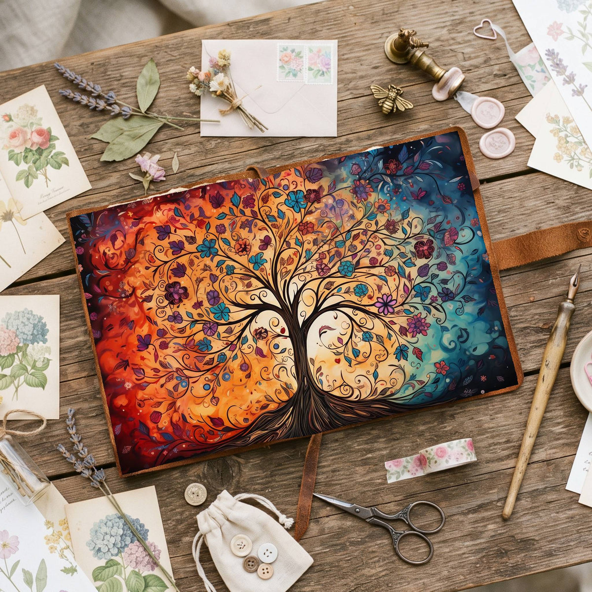Ethereal Tree Digital Papers
