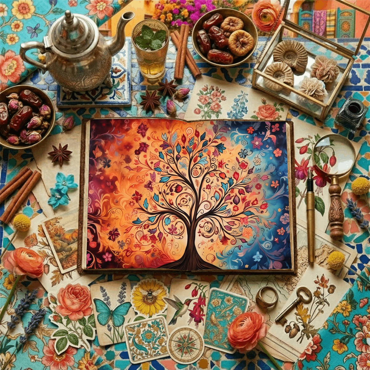 Ethereal Tree Digital Papers