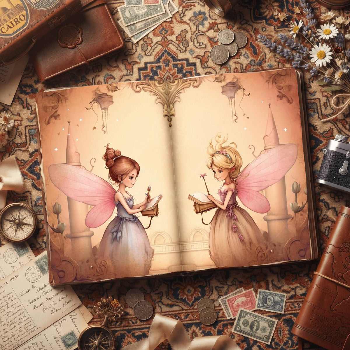 Fairies Digital Papers