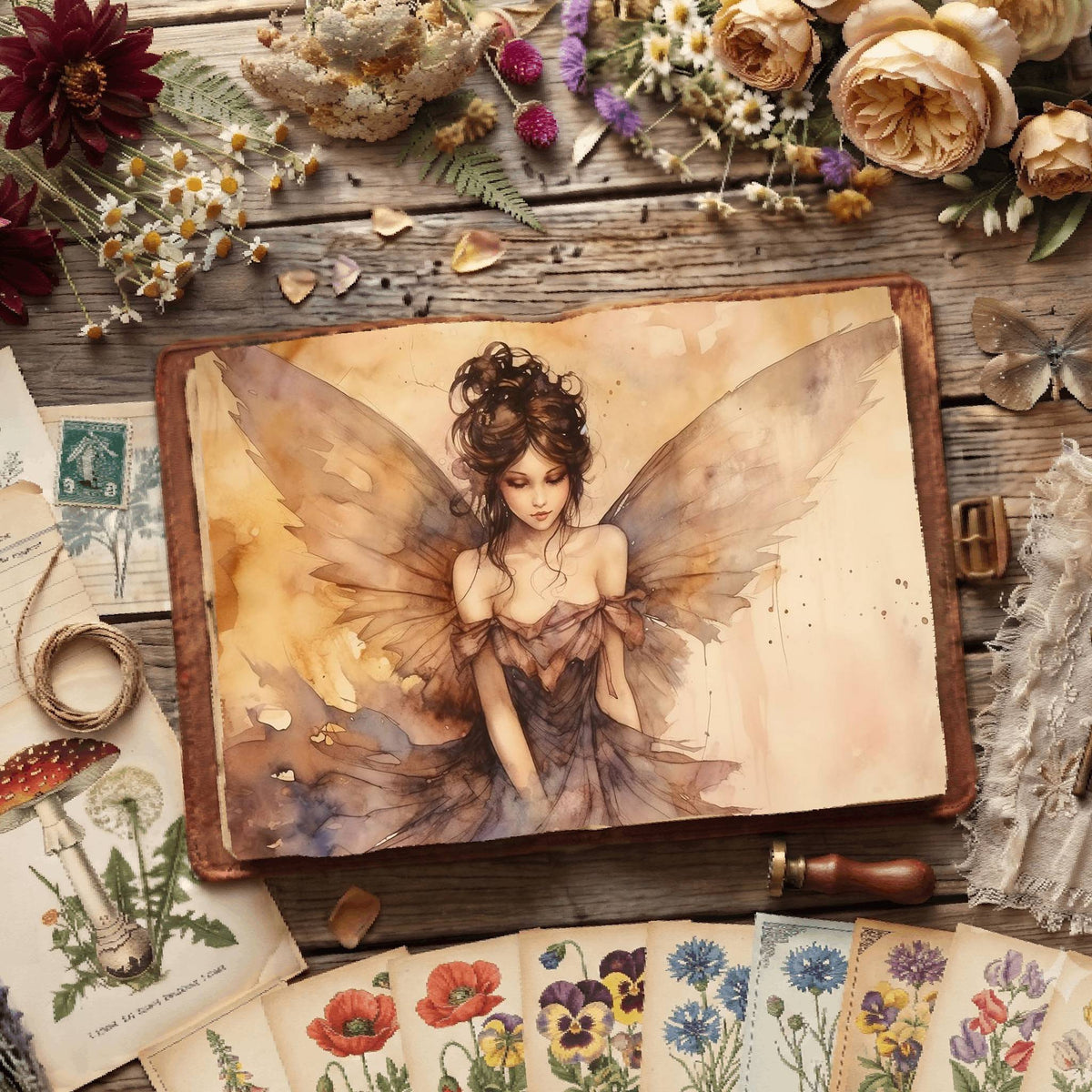 Fairies Digital Papers