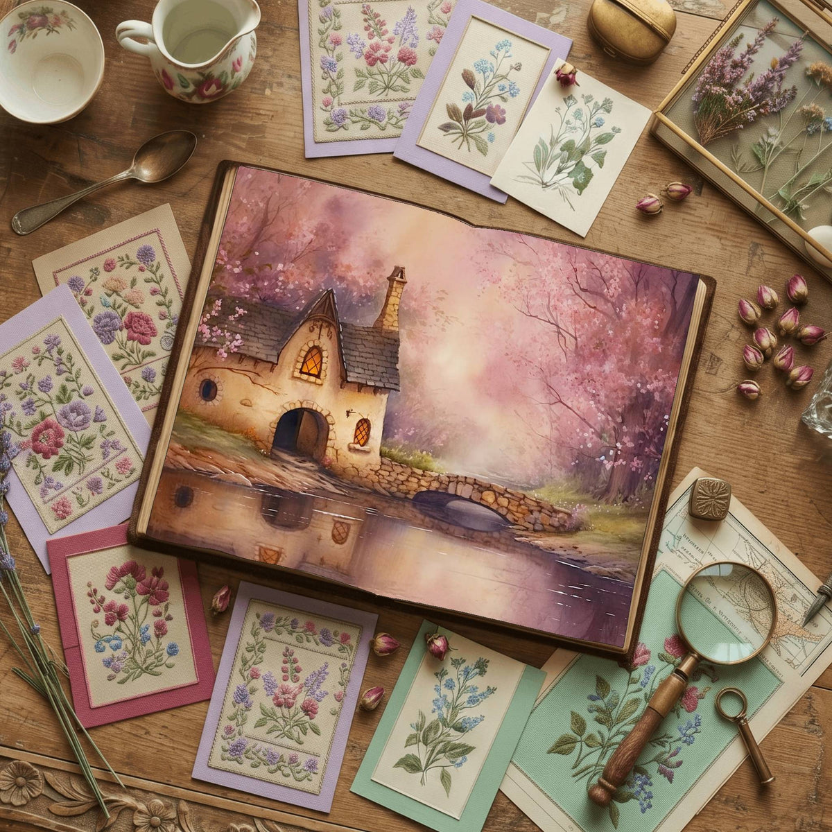 Fairy House Digital Papers