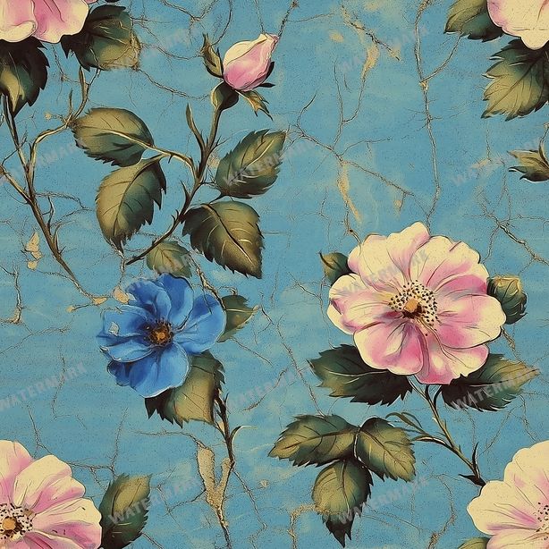 Floral Seamlesss Seamless Pattern