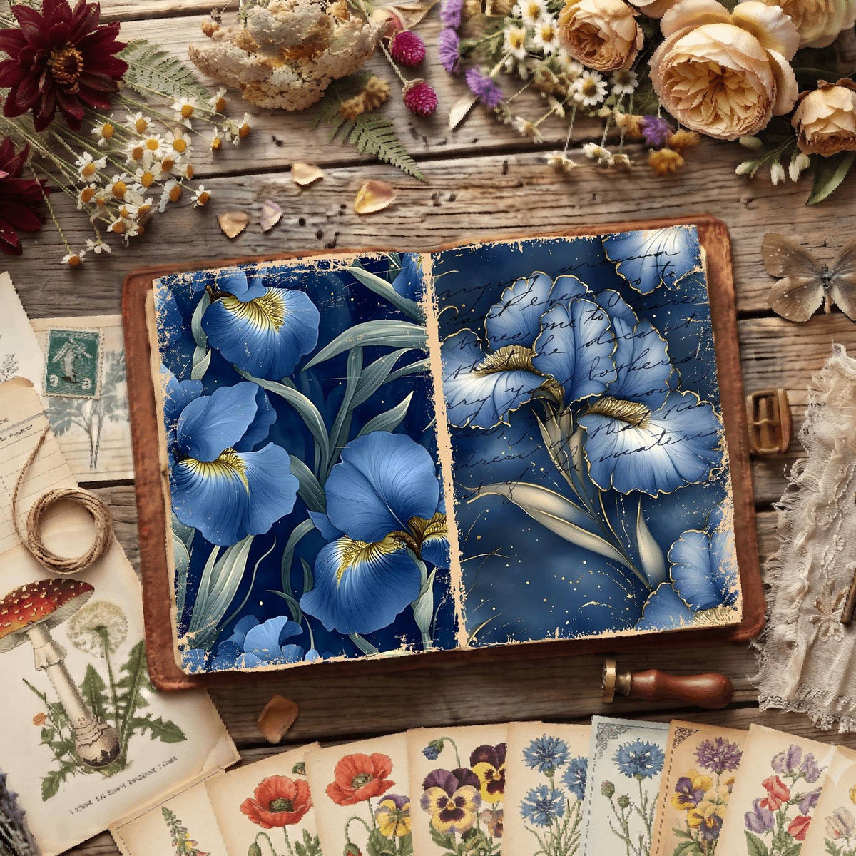 Floral Digital Papers