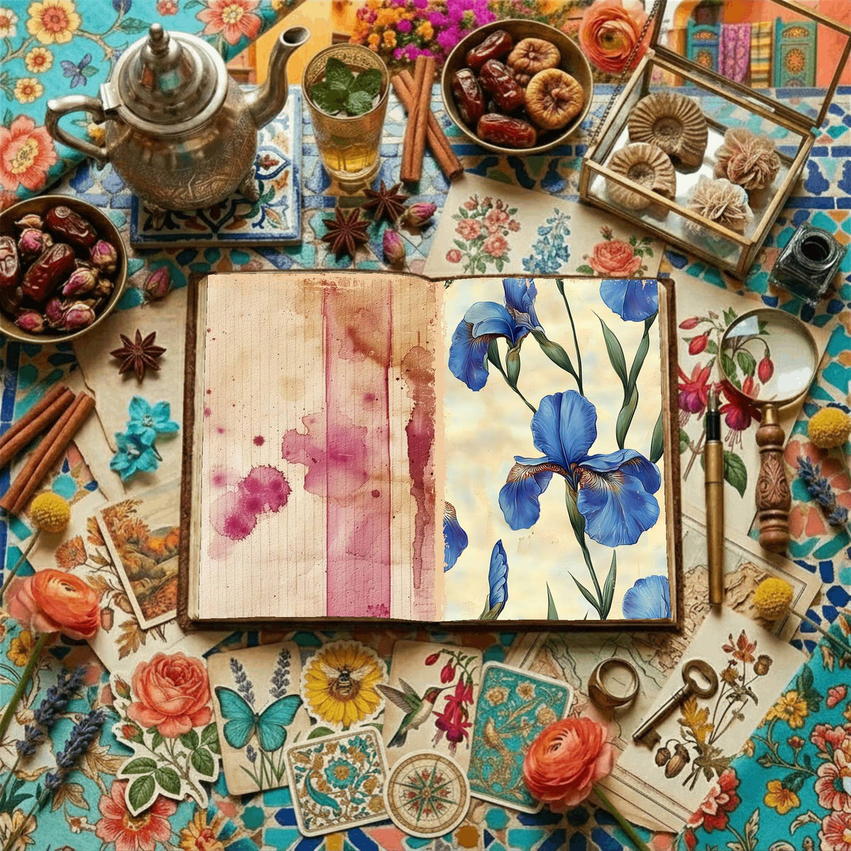 Floral Digital Papers