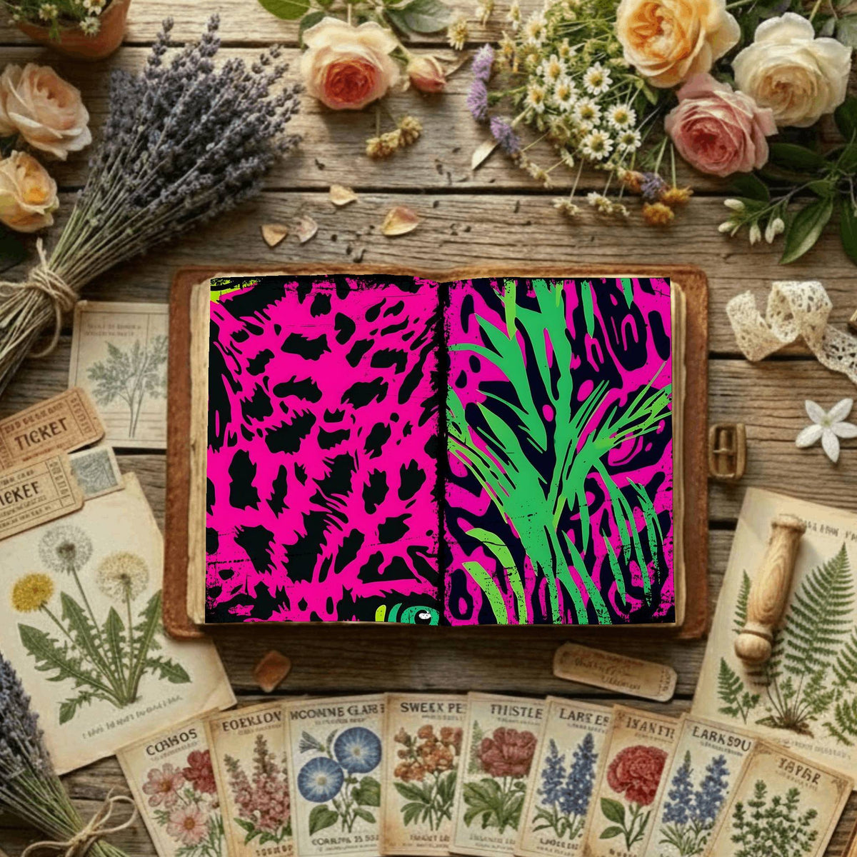 Floral Digital Papers
