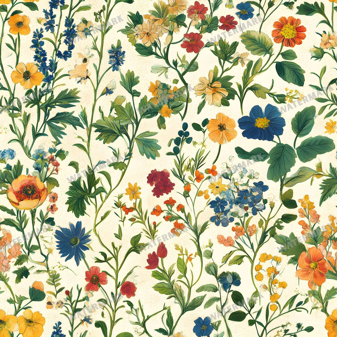 Floral Seamless Pattern
