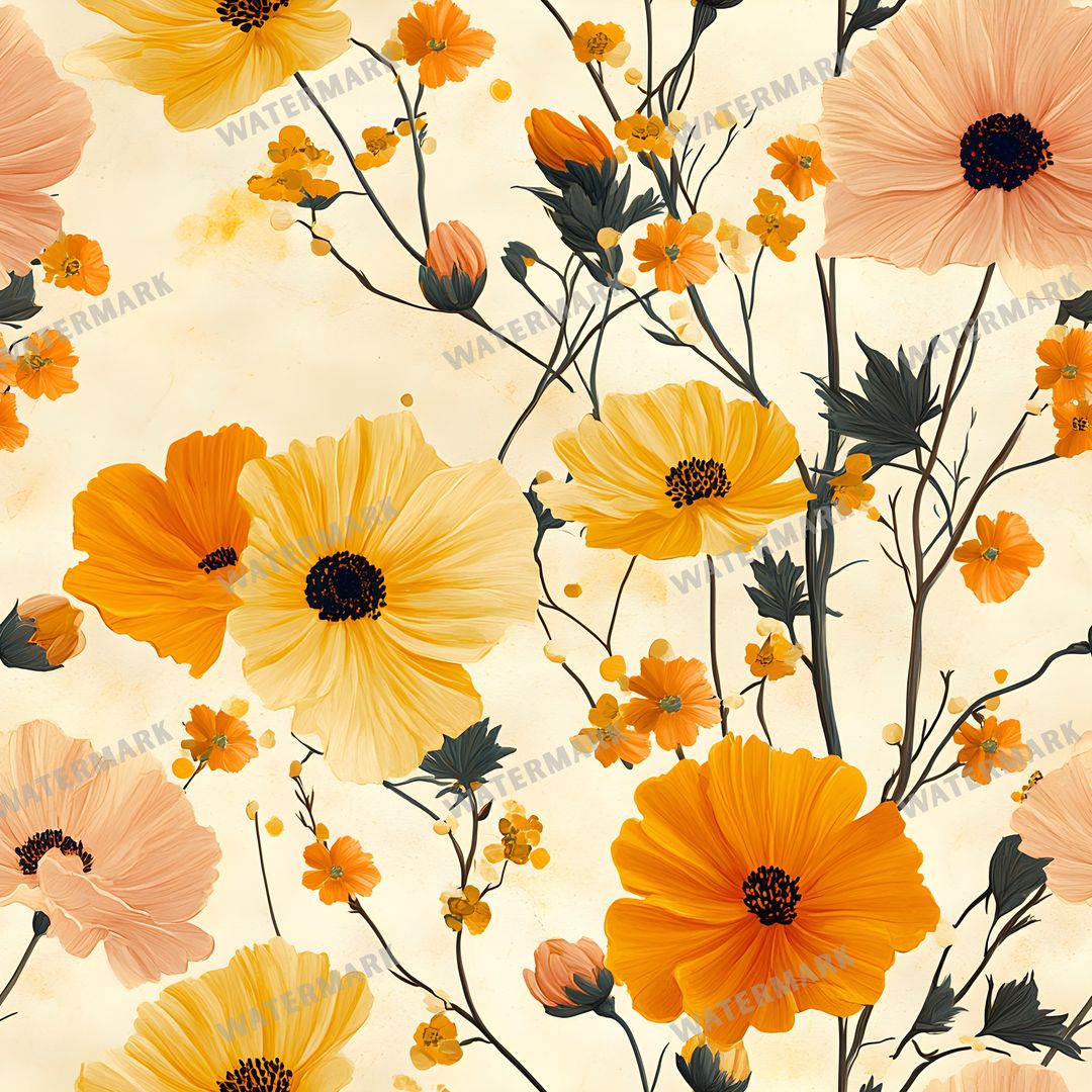 Floral Seamless Pattern