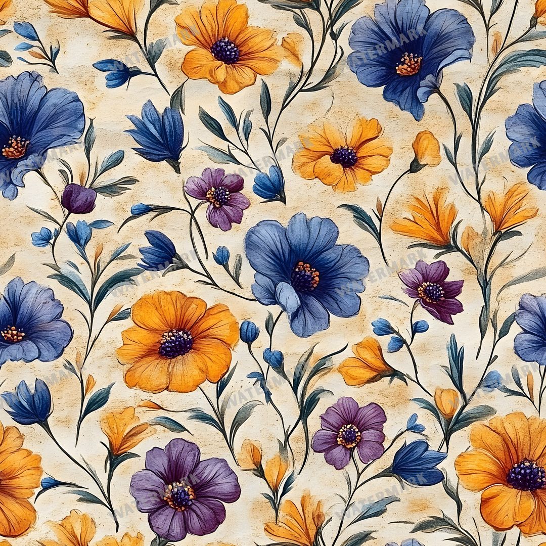 Floral Seamless Pattern