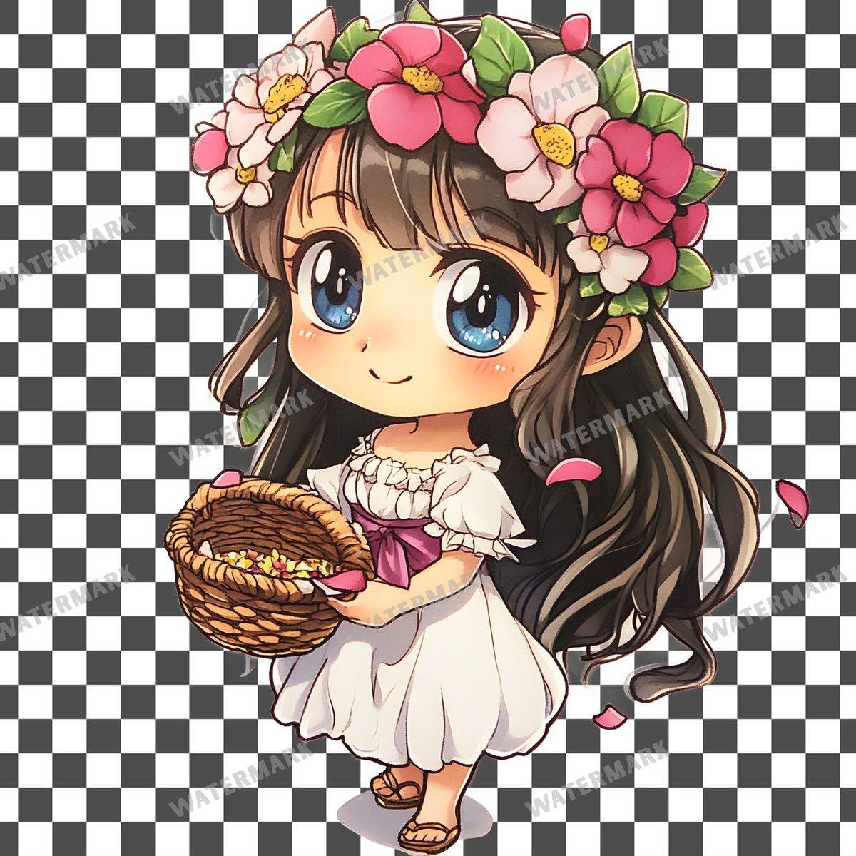 Flower Girl Clipart Pngs