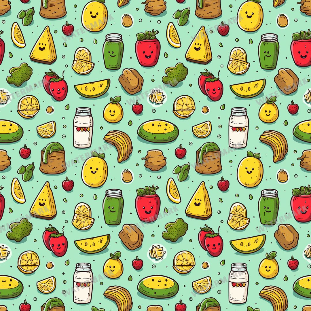 Food Seamless Pattern