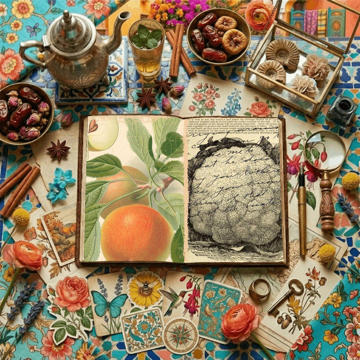 Fruit & Vegetables Digital Papers