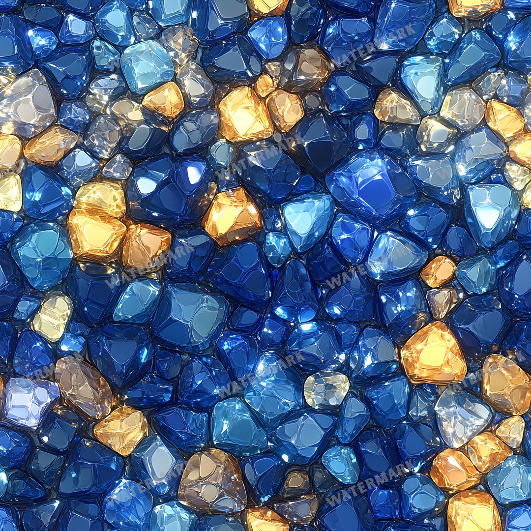 Gems Seamless Pattern