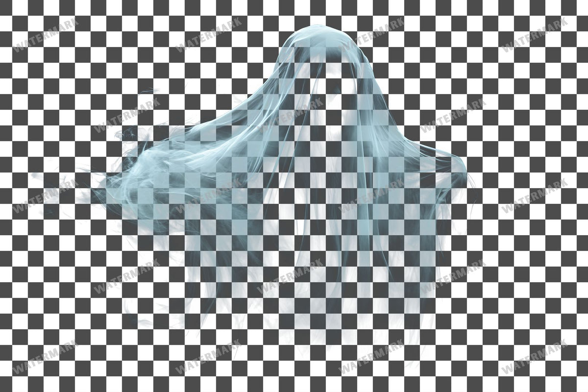Ghostly Apparition Transparent Overlay Pngs
