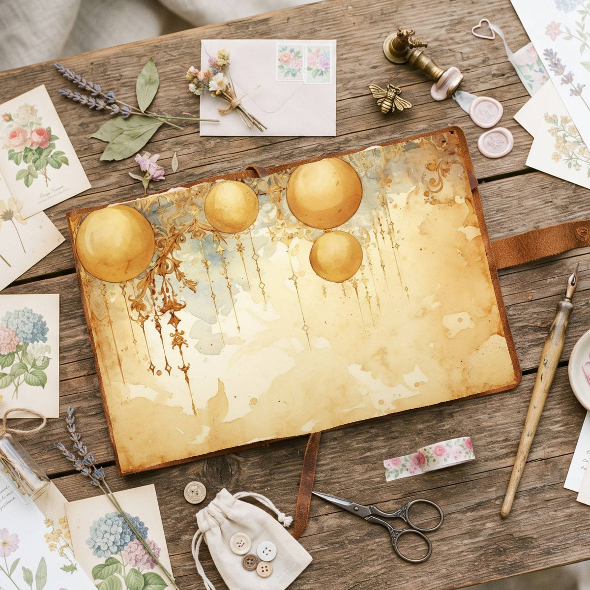 Gold Christmas Digital Papers