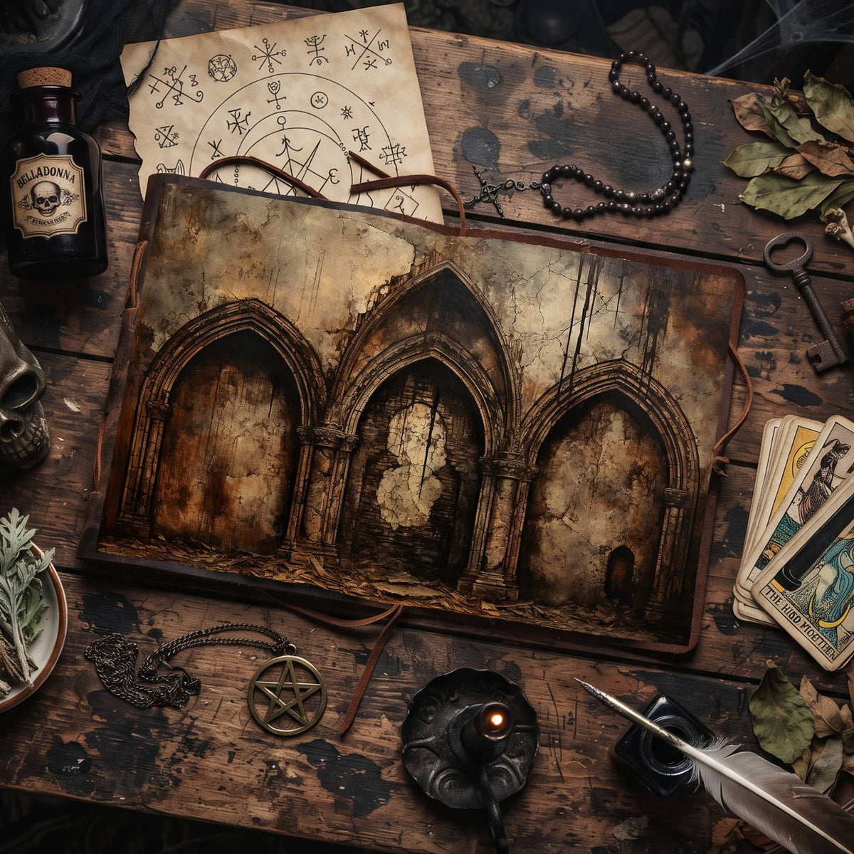 Gothic Arch Digital Papers