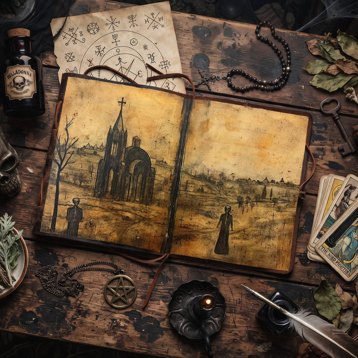 Gothic Digital Papers