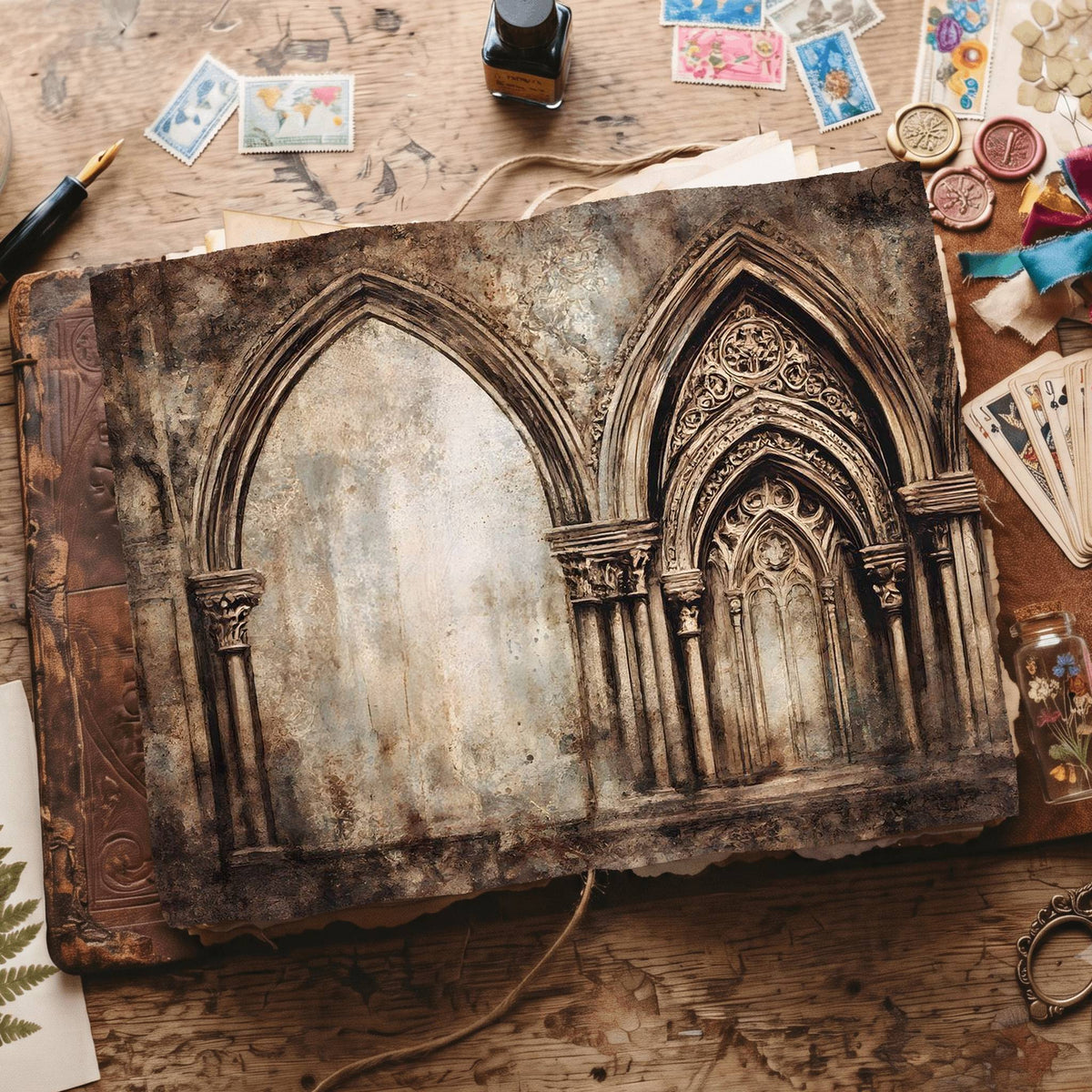 Gothic Digital Papers