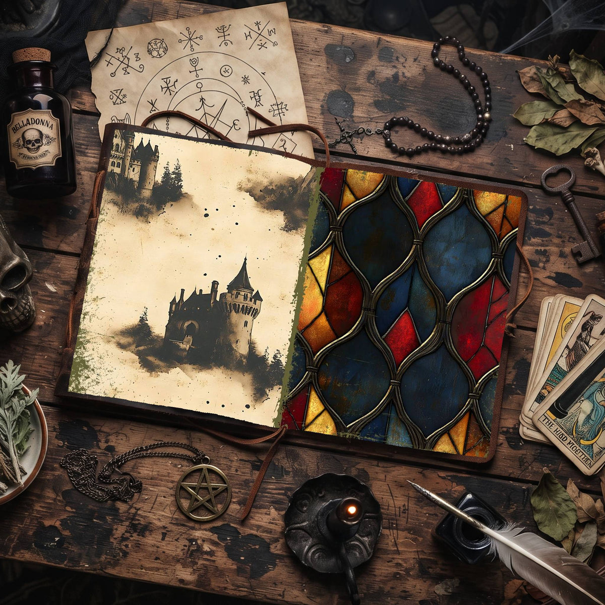 Gothic Digital Papers