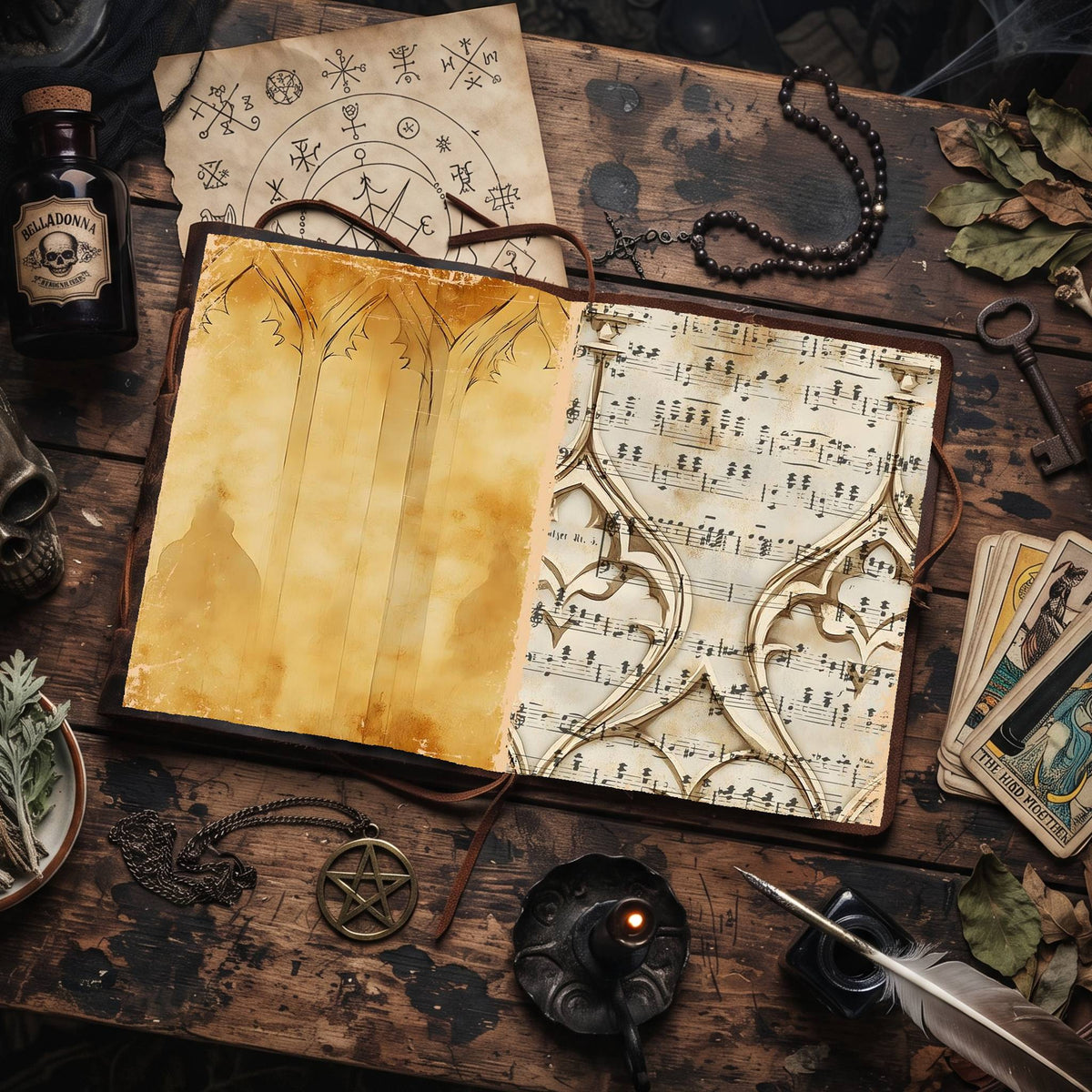 Gothic Digital Papers