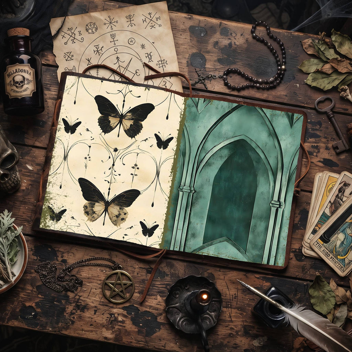Gothic Digital Papers