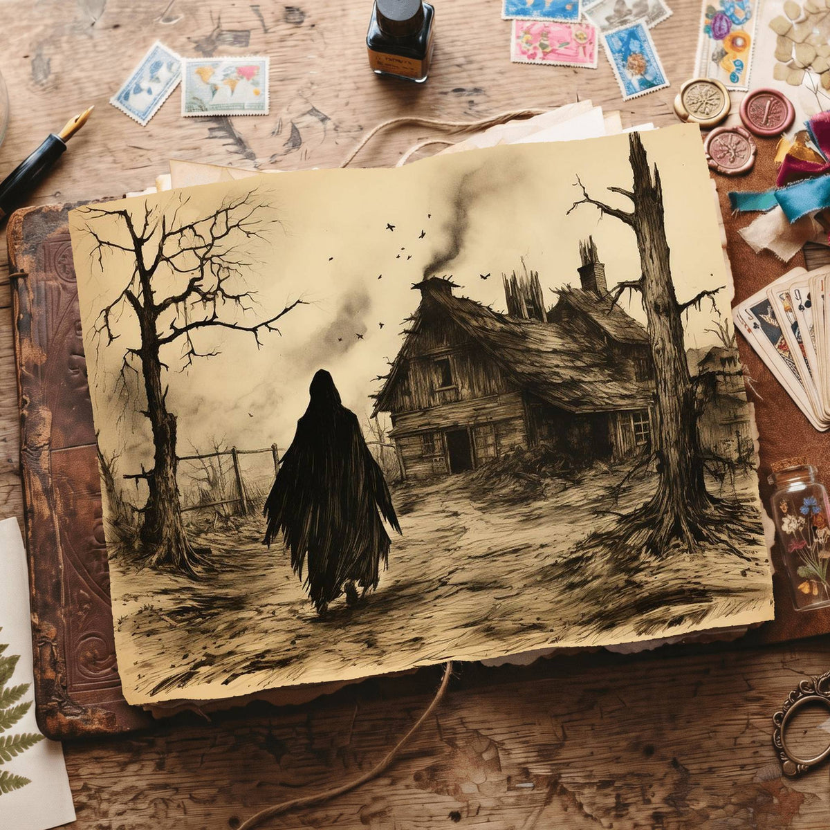 Gothic Digital Papers