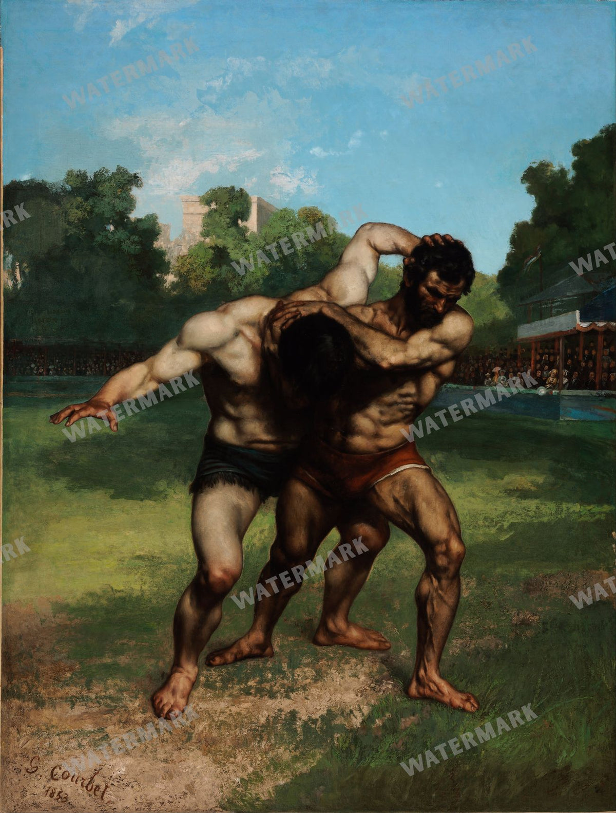 Gustave Courbet Vintage Paintings