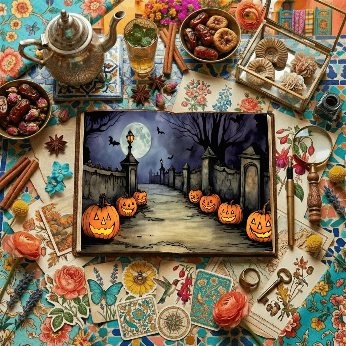 Halloween Digital Papers