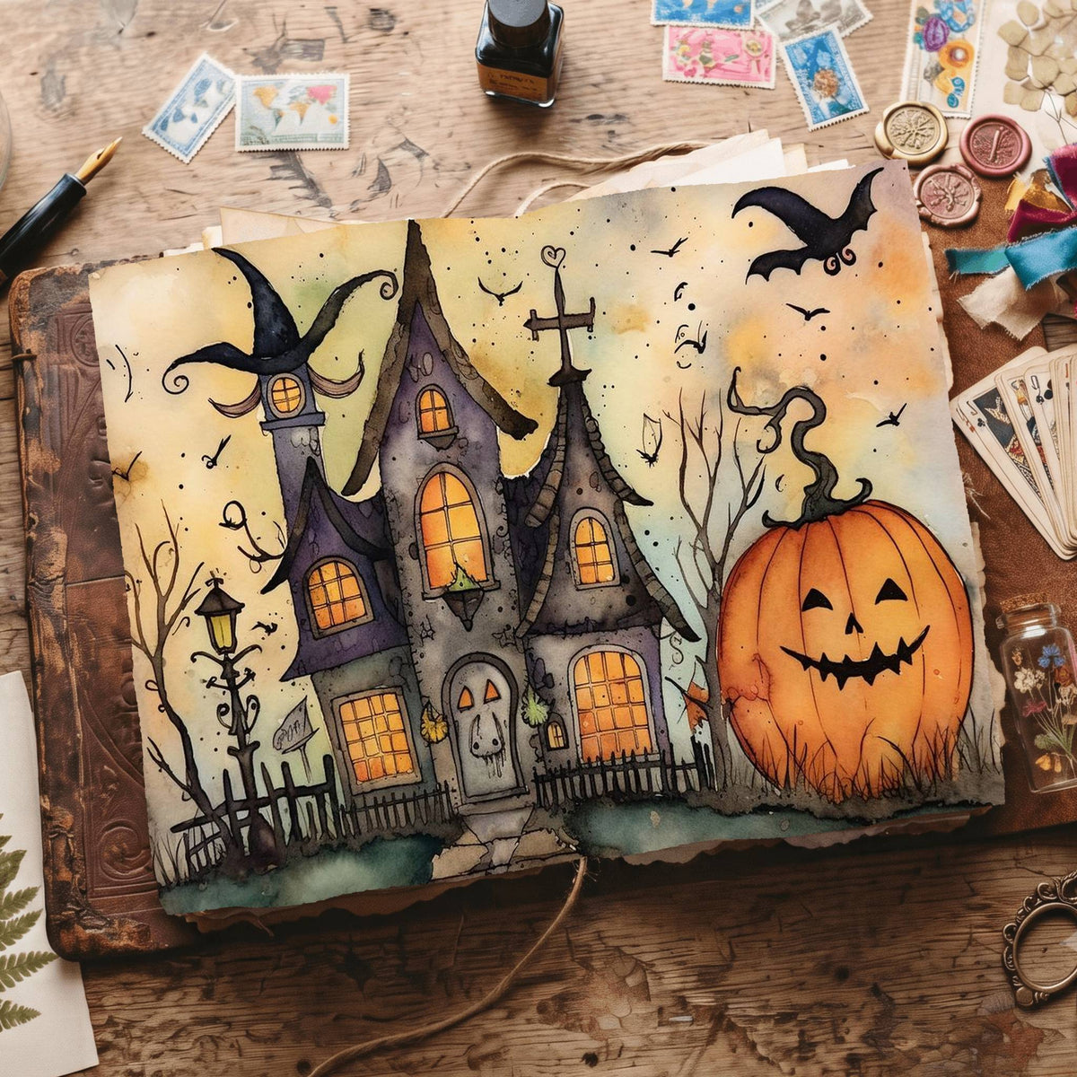 Halloween Digital Papers