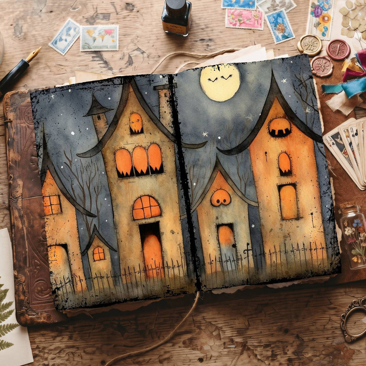 Halloween Digital Papers