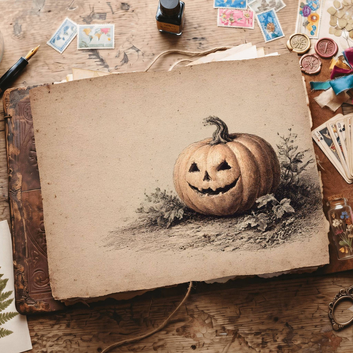 Halloween Digital Papers