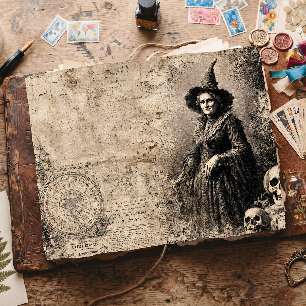 Halloween Digital Papers