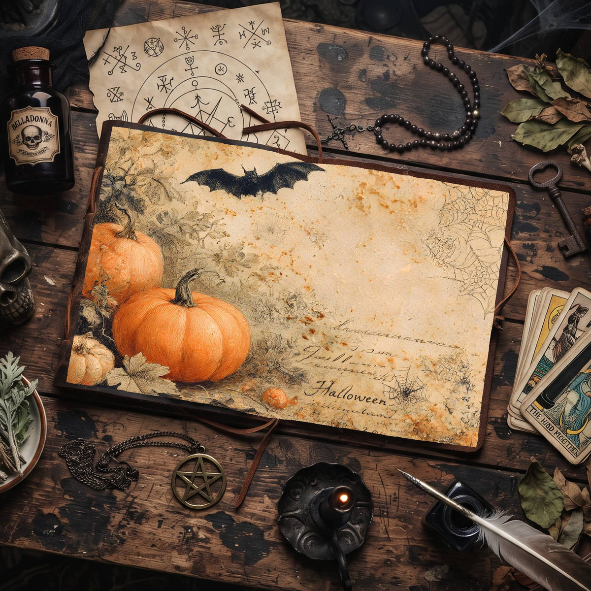 Halloween Digital Papers