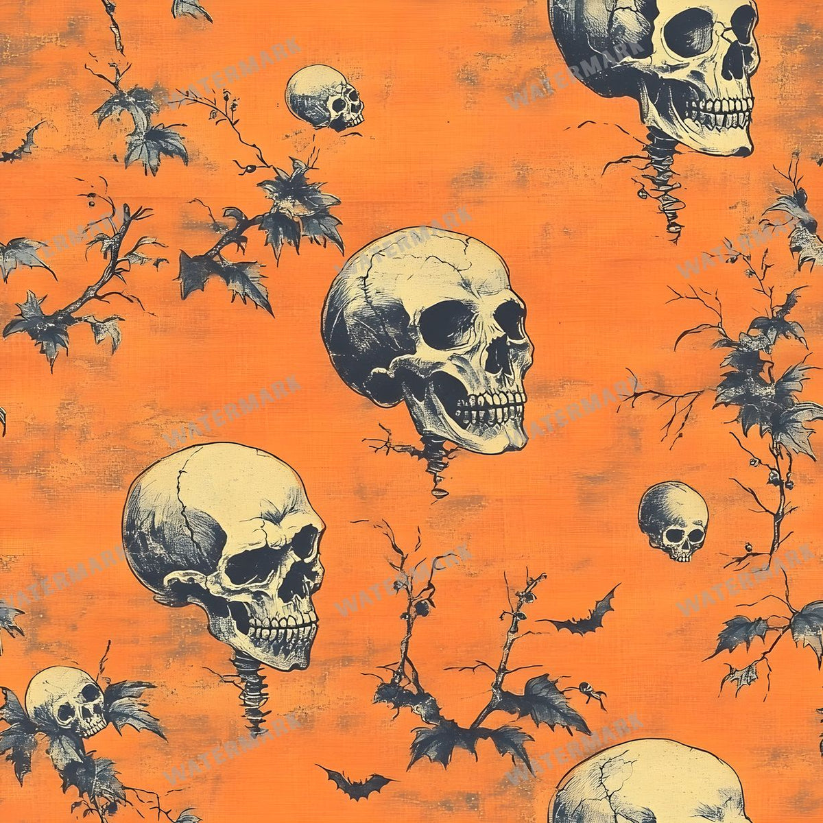 Halloween Seamless Pattern