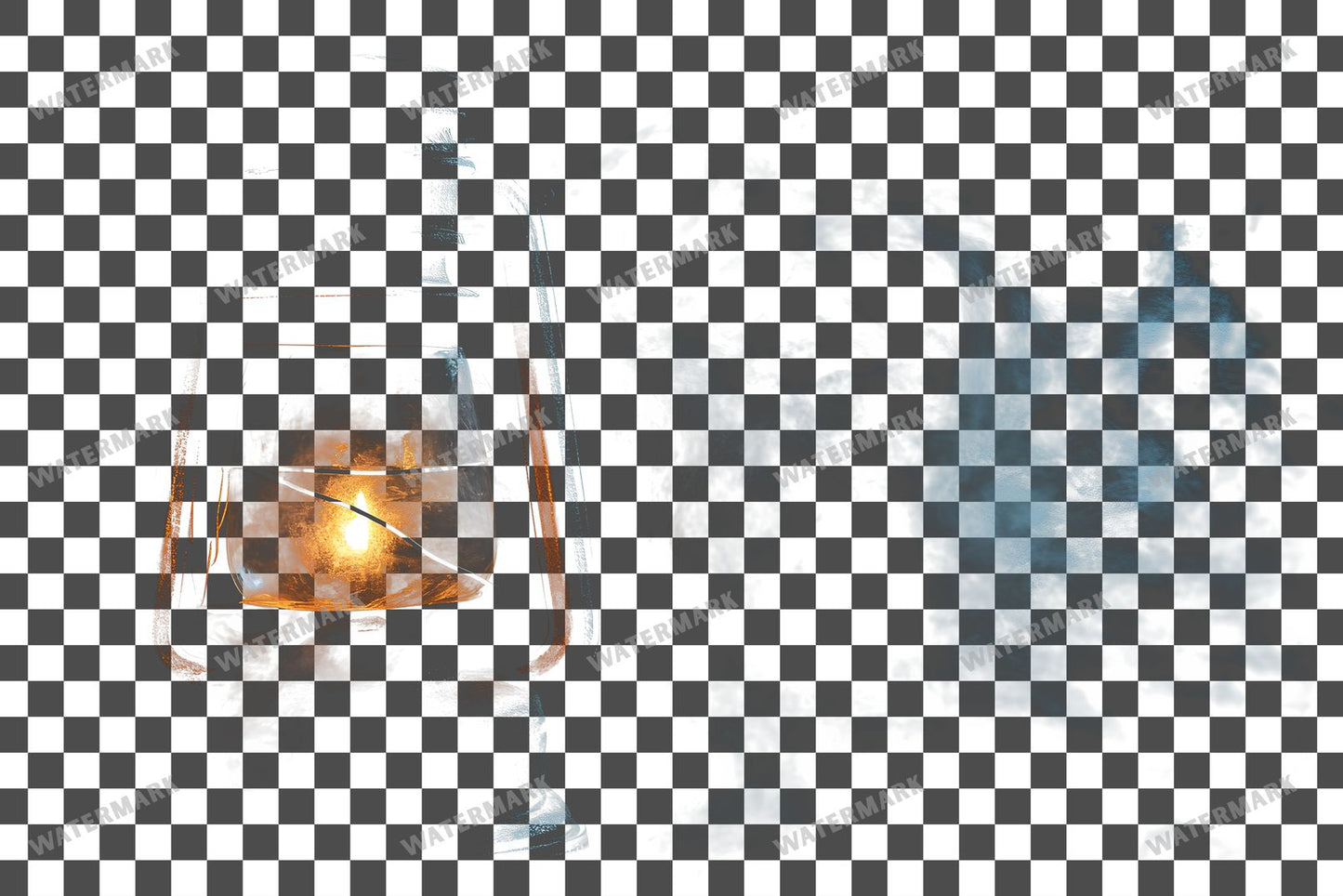 Haunted Lantern Transparent Overlay Pngs