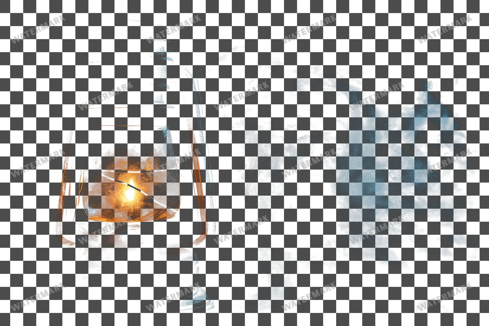 Haunted Lantern Transparent Overlay Pngs