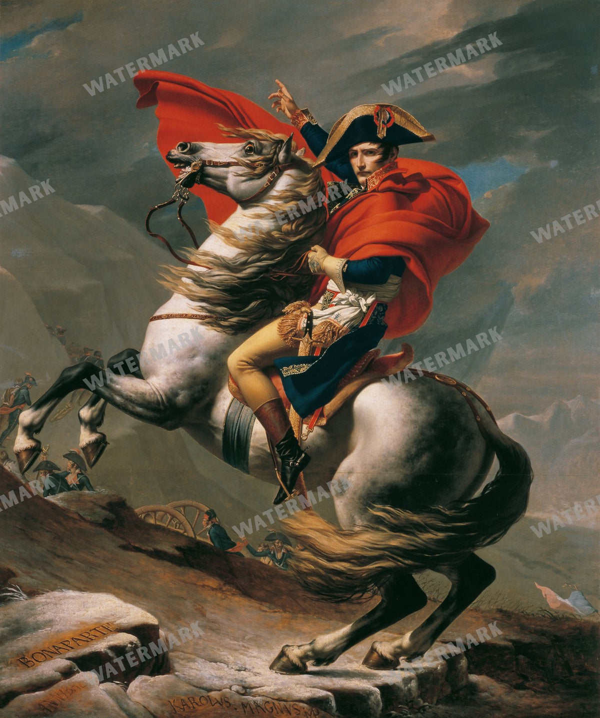 Jacques Louis David Vintage Paintings