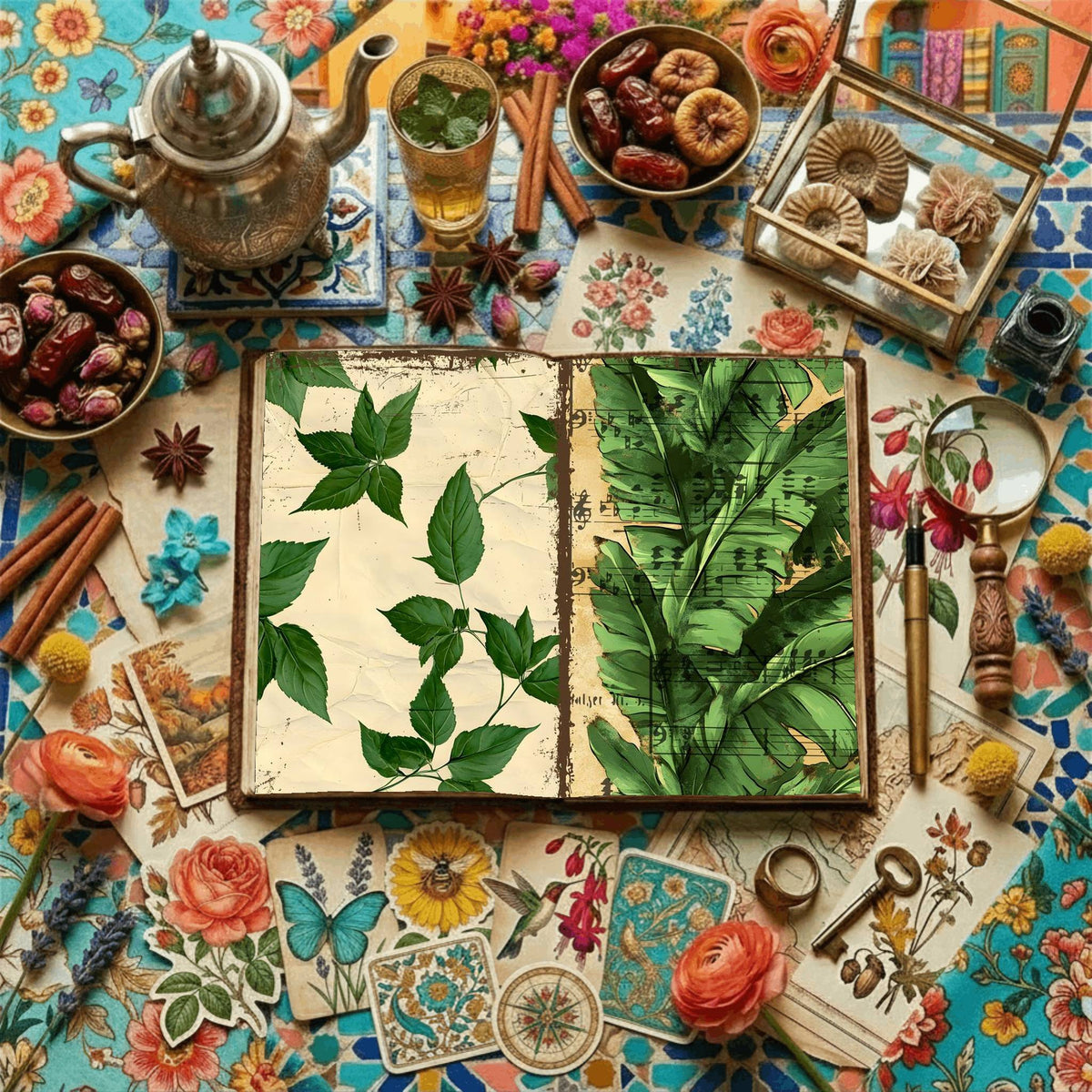 Leafy Digital Papers