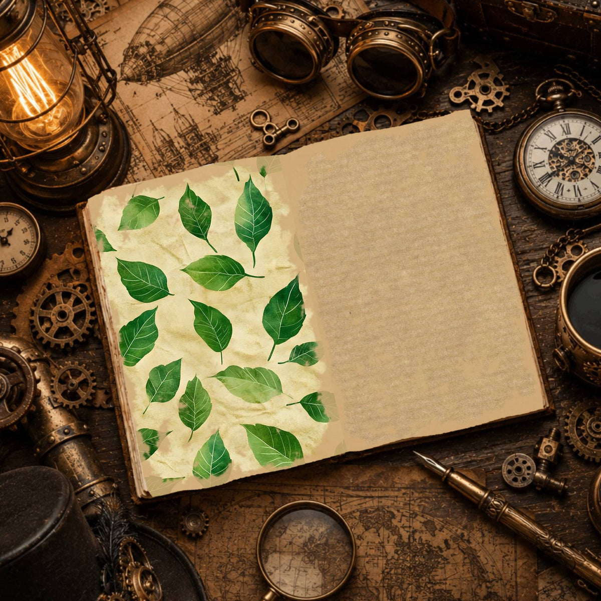 Leaves Digital Papers
