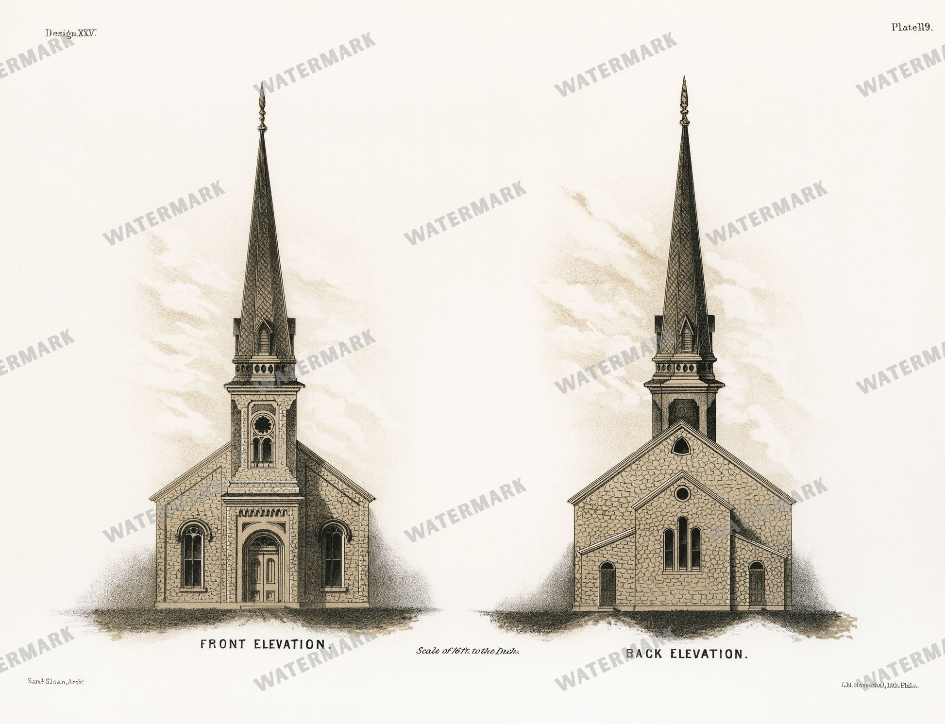Lithographs Vintage Paintings