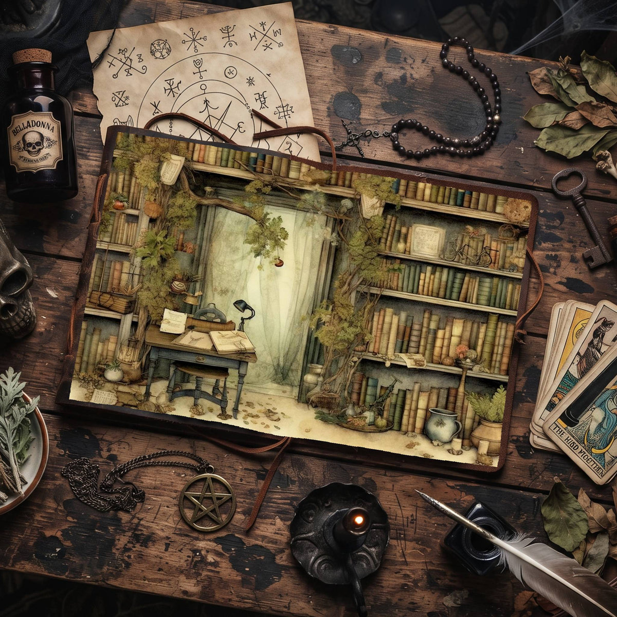 Magic Books Library Digital Papers