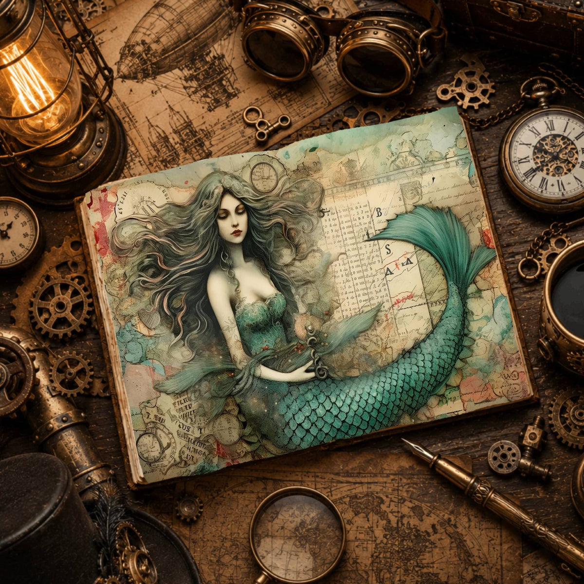 Mermaid Digital Papers