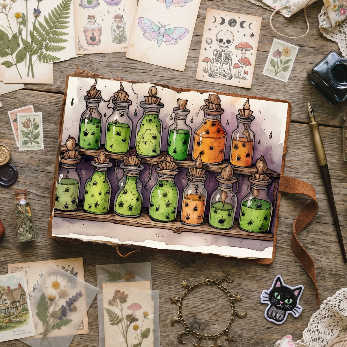 Mixed Halloween Digital Papers