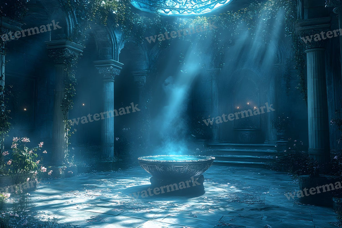 Moonlit Ritual Backdrop Images