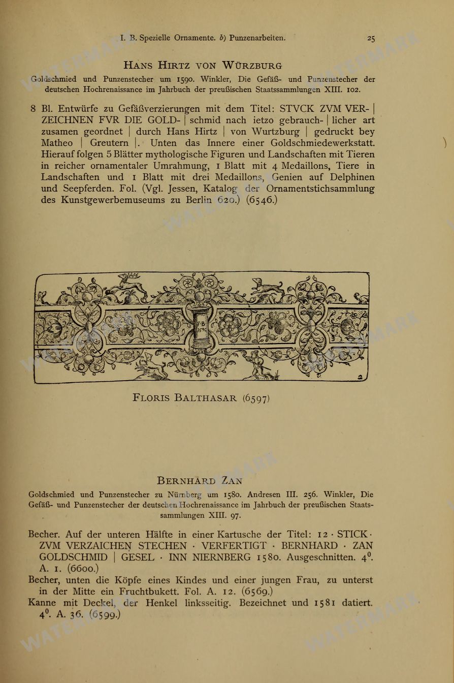 Ornament Book Vintage Prints