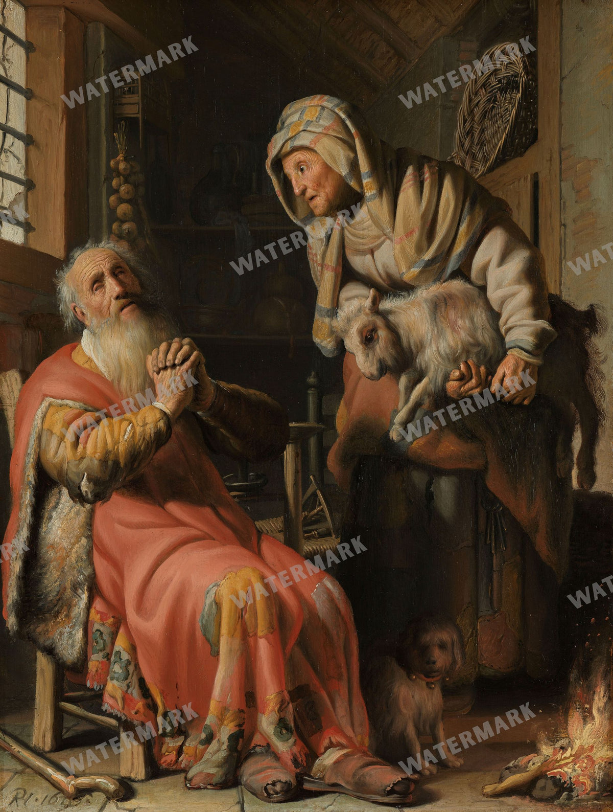 Rembrandt Van Rijn Vintage Paintings