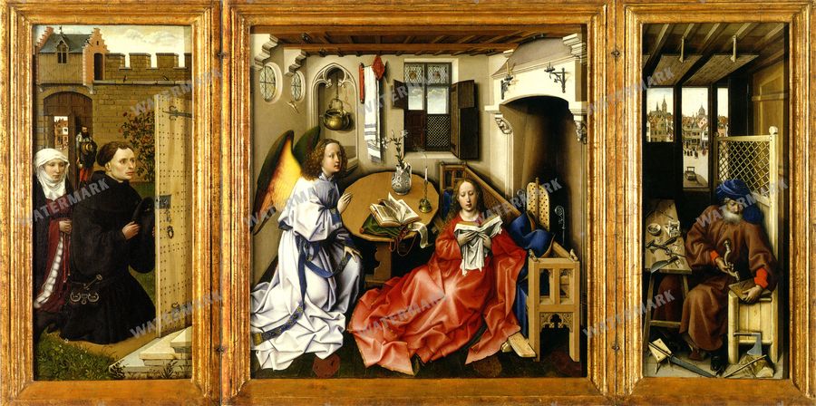 Robert Campin Vintage Paintings