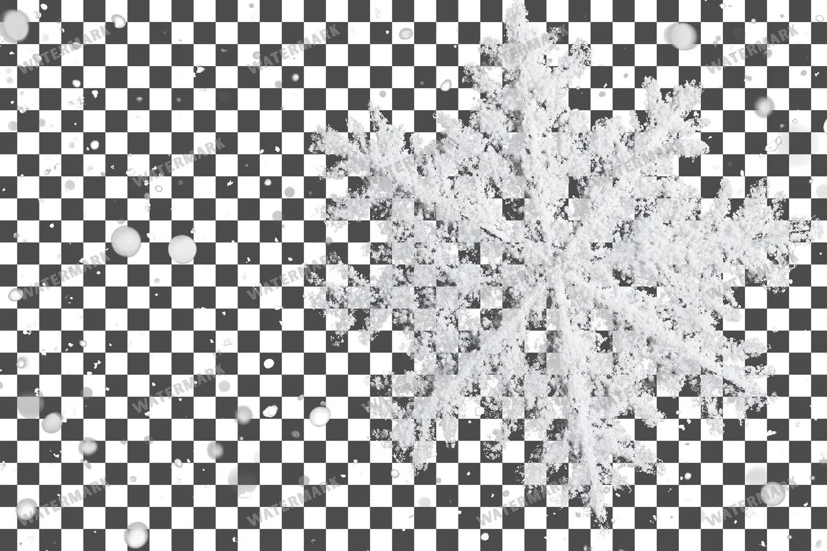Snow Flake Overlay Lots