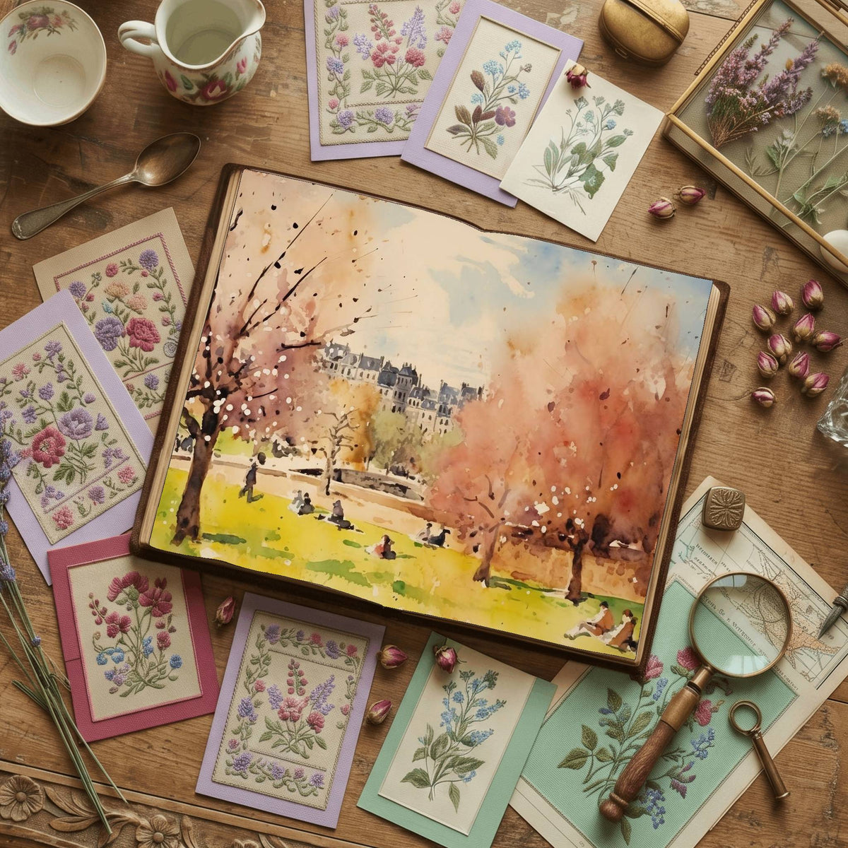 Spring Park Digital Papers