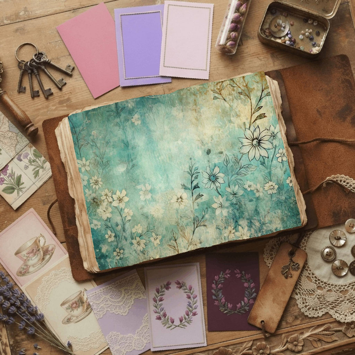 Springblossoms Digital Papers